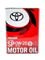 Toyota Motor Oil GF-6A SP 0w20 (4л) 0888013205
