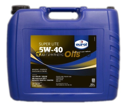 Eurol Super Lite 5W-40 (20л) E100092-20LZIL