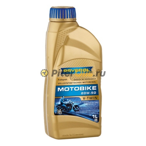 RAVENOL моторное масло Motobike V-Twin SAE 20W-50 Fullsynth (1л) 4014835803251