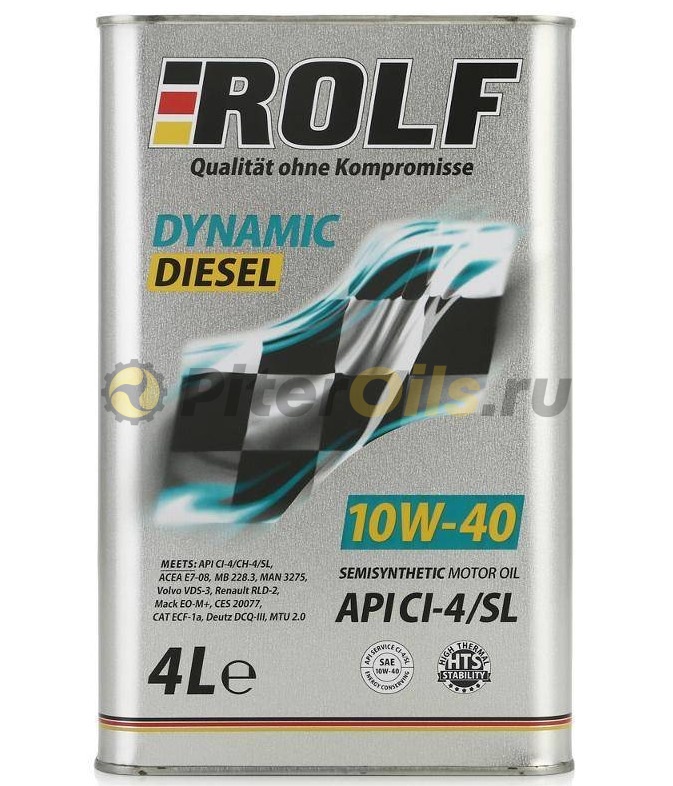Rolf Dynamic Diesel 10w40 CI-4/SL (4л)