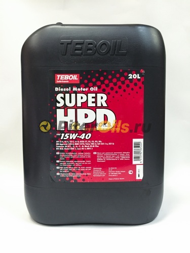 Teboil Super HPD 15w40 (20л) 3461165/2279940
