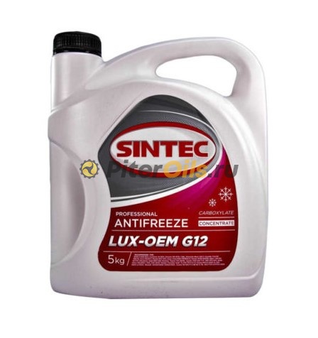 Антифриз Sintec LUX Концентрат красный (5кг) 990467