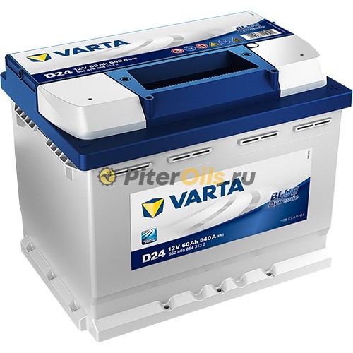 Аккумулятор VARTA Blue Dynamic 60А/ч 540A 242x175x190 D24 (- +) 560 408 054