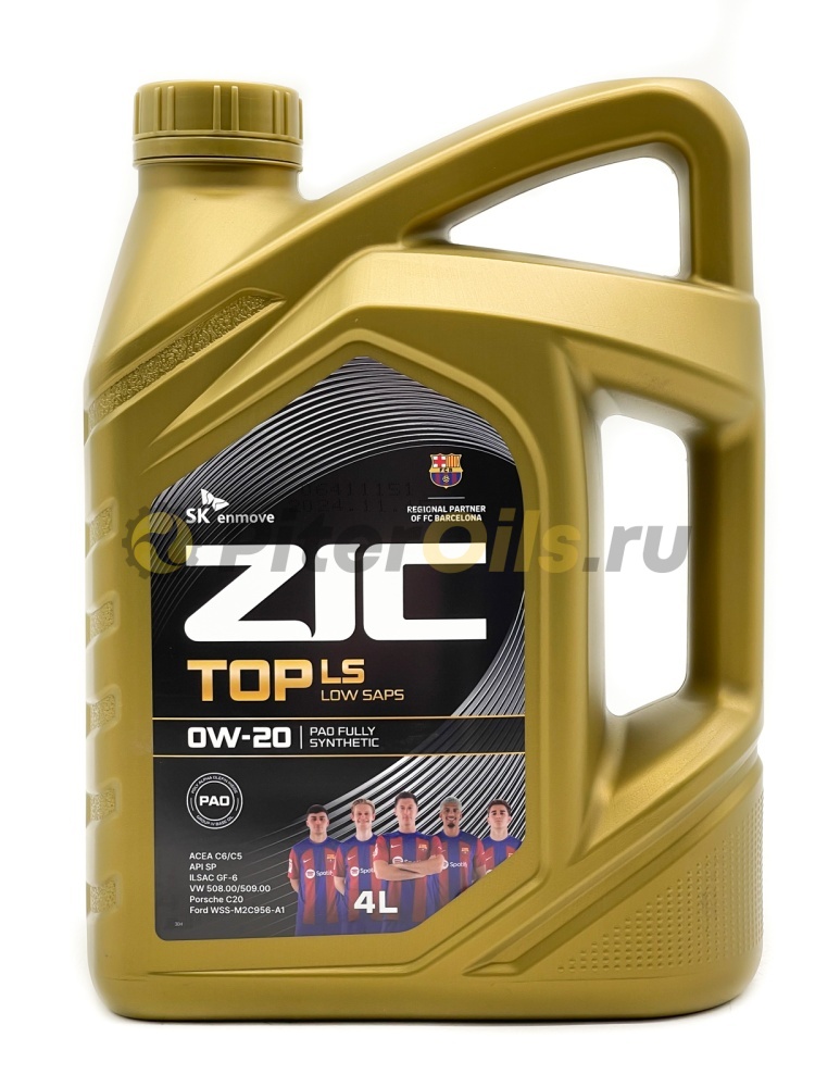 ZIC TOP LS 0w20 (4л) 162679