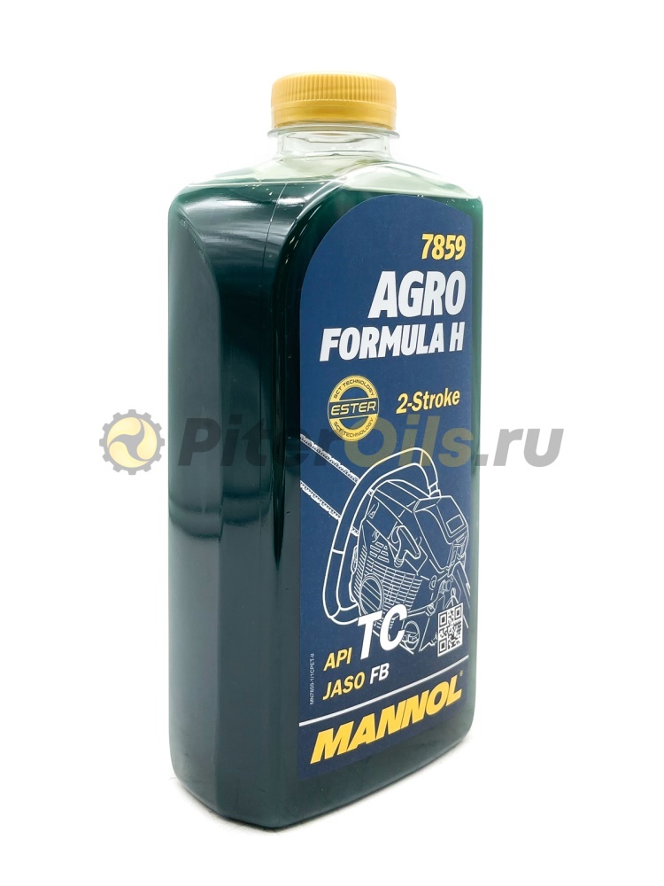 Mannol 2-Takt AGRO FORMULA H синтетическое 1л