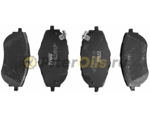 TRW Тормозные колодки передние GDB3598 TOYOTA  AURIS/ COROLLA 180