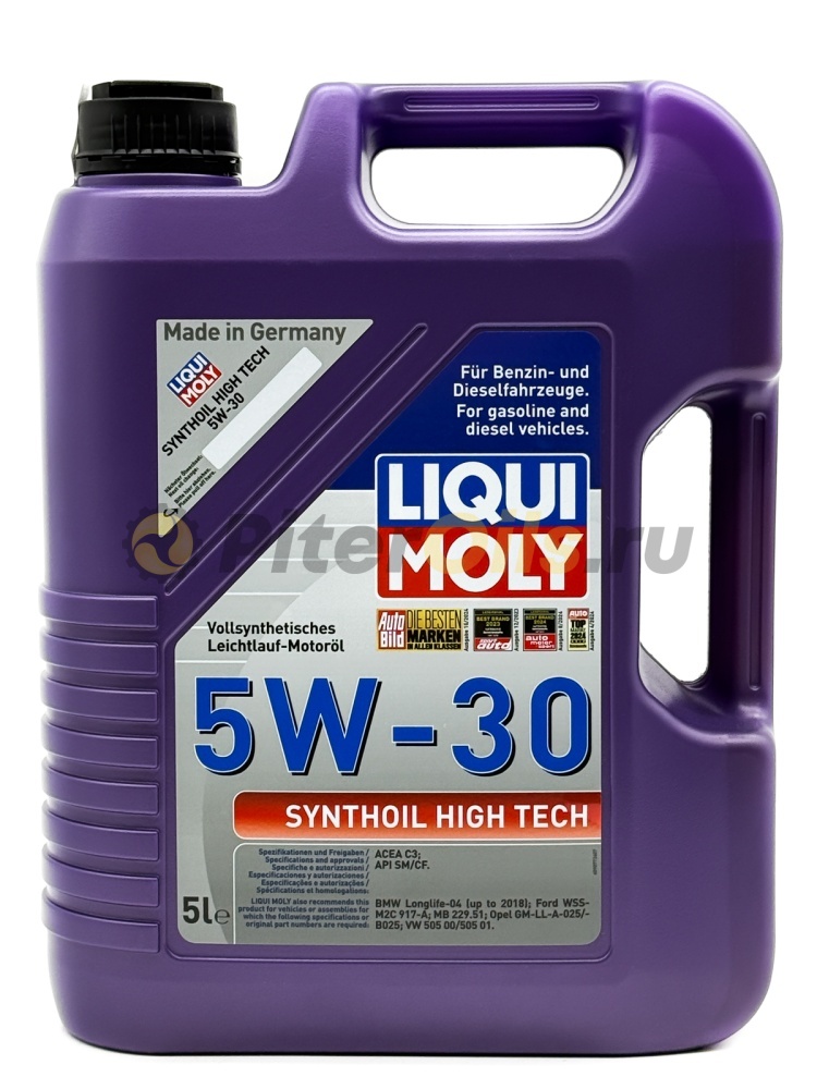 LIQUI MOLY Synthoil High Tech 5w30 (5л) 9077