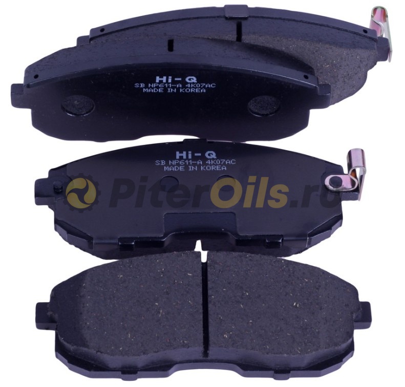 SANGSIN BRAKE Колодки тормозные передние SP1107F (GDB3616) NISSAN JUKE/MAXIMA/TEANA/TIIDA/SUZUKI SX4