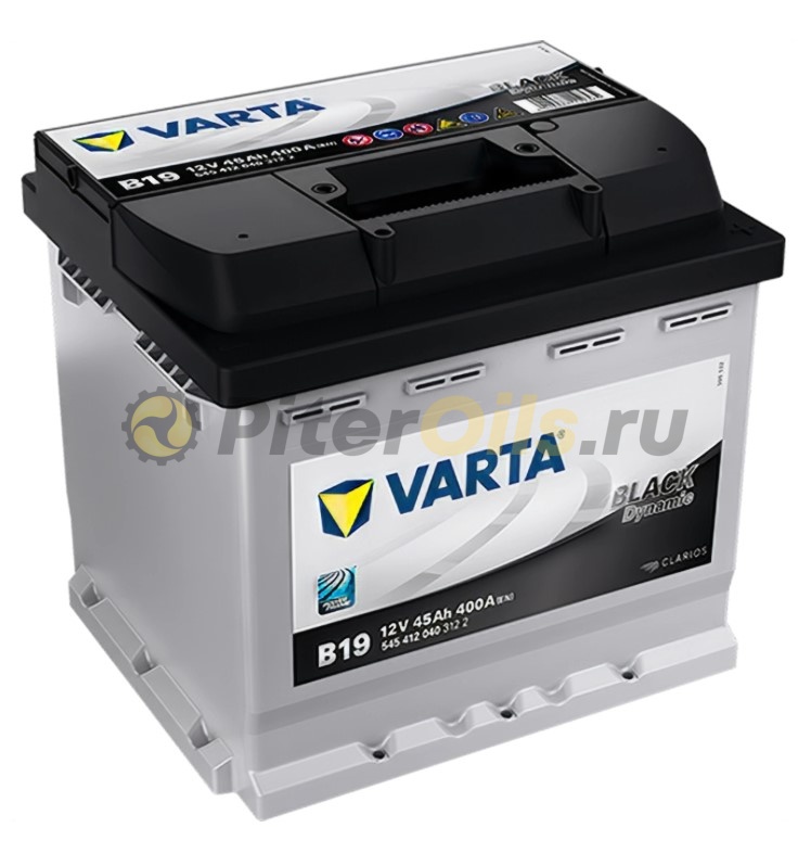 Аккумулятор VARTA Black Dynamic 45 А/ч 400A 207x175x190 B19 (- +) 545 412 040