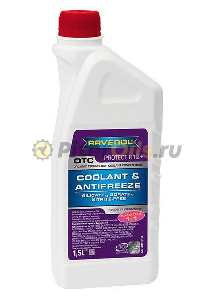 Ravenol Антифриз -65С (1,5л) красный