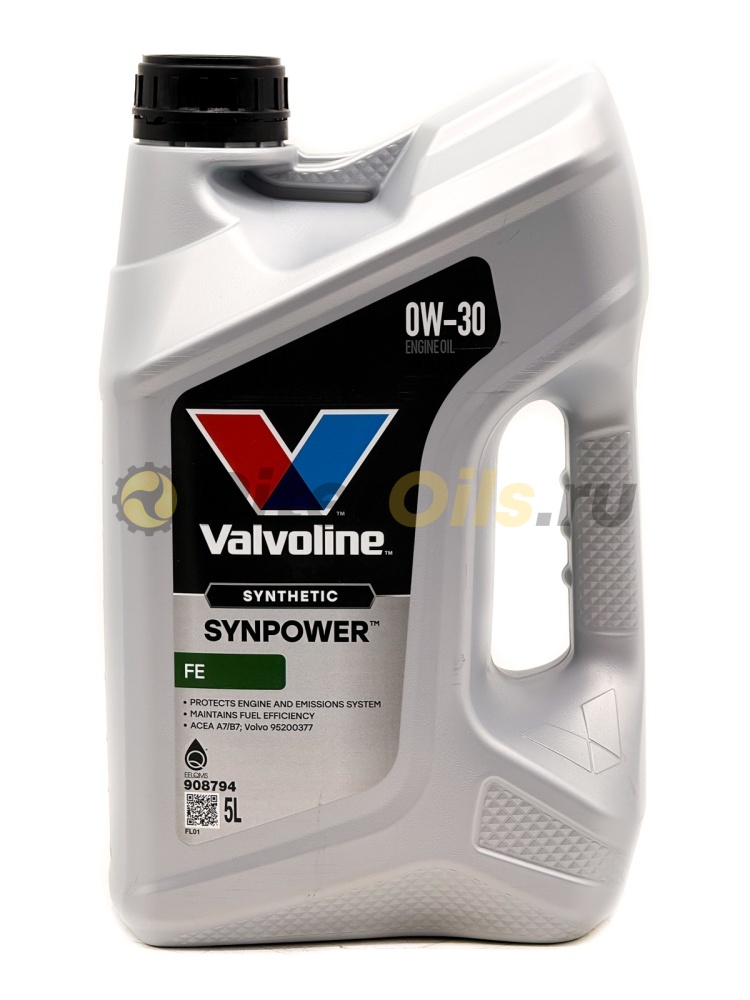 Valvoline SynPower FE 0W-30 (5л) 874310/908794