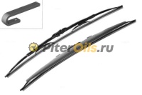 BOSCH Комплект каркасных щёток 2шт Twin Spoiler 601S 600/400 мм 3397010297