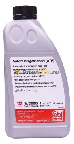 FEBI 39095 Масло ATF ZF синт. зеленый (1л)