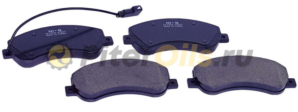 SANGSIN BRAKE Колодки тормозные передние SP1675 (GDB1724) FORD TRANSIT 330/350 06- RWD / FWD