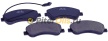 SANGSIN BRAKE Колодки тормозные передние SP1675 (GDB1724) FORD TRANSIT 330/350 06- RWD / FWD