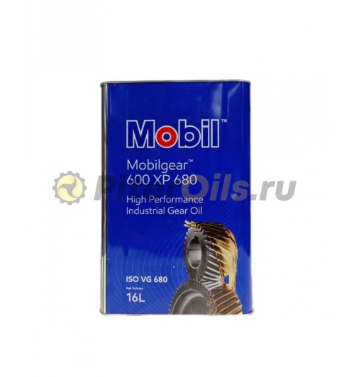 Mobil Mobilgear 600 XP 680 (16л) 155991 Масло редукторное