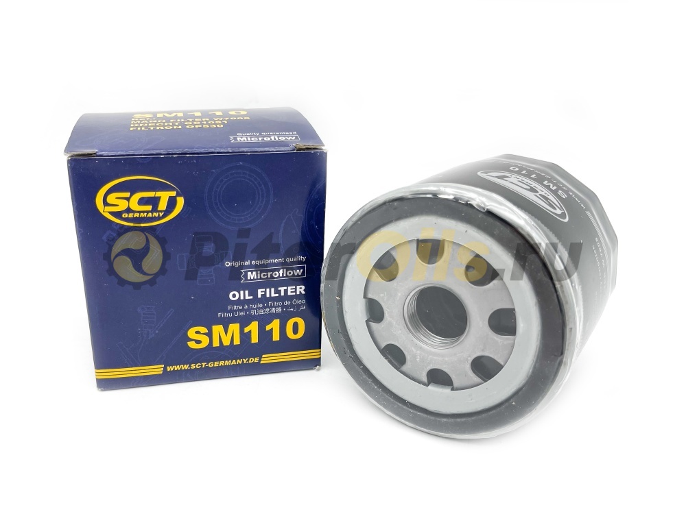 Фильтр масляный SCT SM110 (W714/3, W712/43)