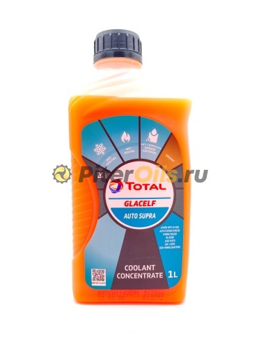 Антифриз Total Glacelf AUTO SUPRA красный конц. (1л) 172765/213781