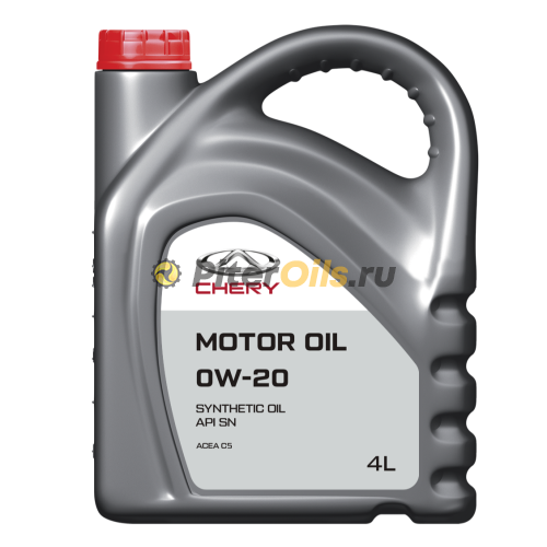 Chery 0W-20 API SN, ACEA C5 (4л) CHERY0W204