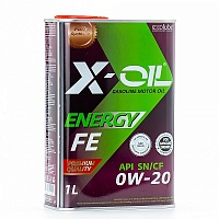 X-OIL Energy FE 0w20 SN/CF, 1л