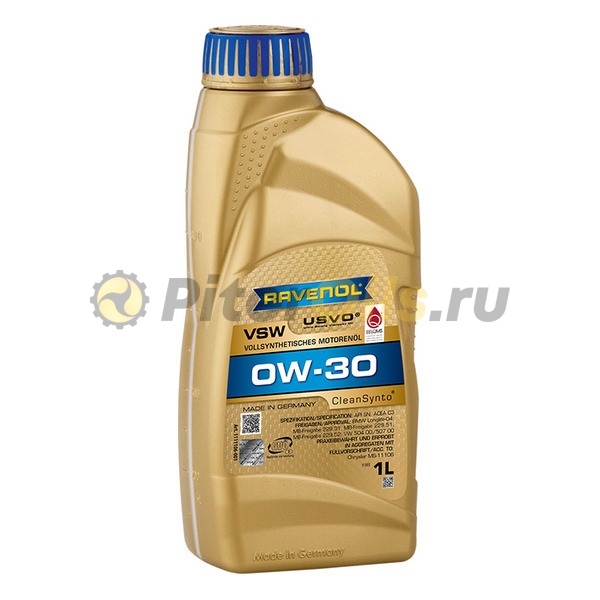 RAVENOL моторное масло VSW SAE 0W-30 (1л) 4014835842786