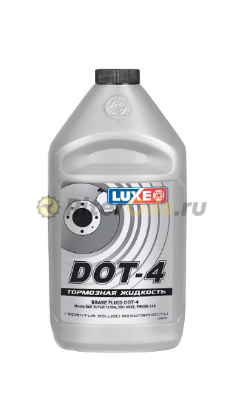 Тормозная жидкость "DOT-4" LUXE (0,910 г)