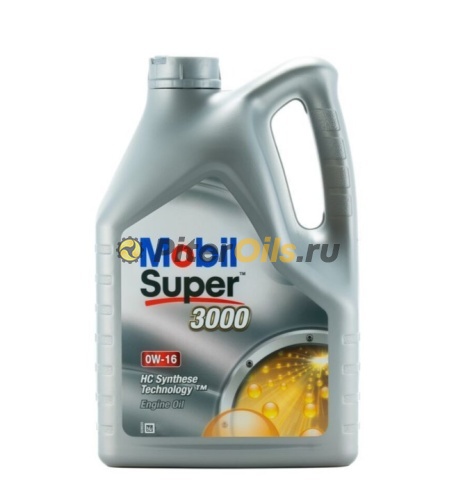 Mobil Super 3000 0W16 (5л) 156080