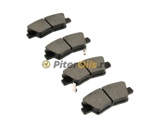 SANGSIN BRAKE Колодки тормозные задние SP1401 (GDB3494,GDB3537) Hyundai Solaris 11-, Kia Rio III 11-