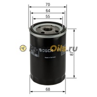 Фильтр масляный Bosch 0986452041 (WP928/81)