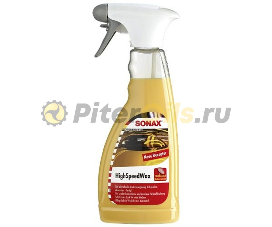 SONAX Быстросохнущий воск High Speed Wax 500 мл