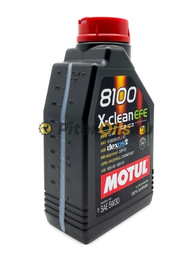 MOTUL 8100 X-clean EFE SAE 5W30 1л 111687/113229