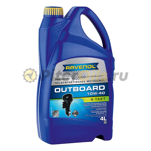 Ravenol Outboardoel 4-T 10W-40 (4л) 4014835729193
