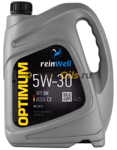 ReinWell Моторное масло 5W-30 C3 (4л) 4946/11642