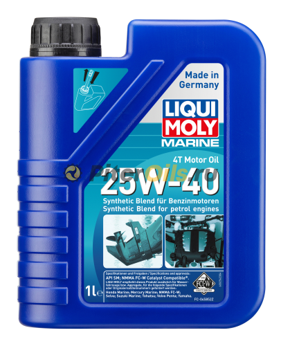 LIQUI MOLY моторное масло для лодок Marine 4T Motor Oil 25W-40 1 л 25026