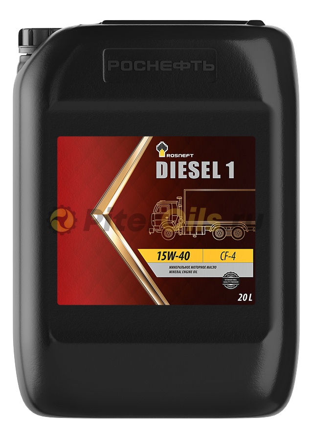 Роснефть Diesel 1 15W-40 (20л)