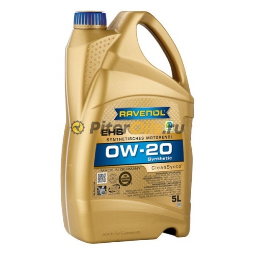 RAVENOL EHS SAE 0W-20 (5л) 4014835858138