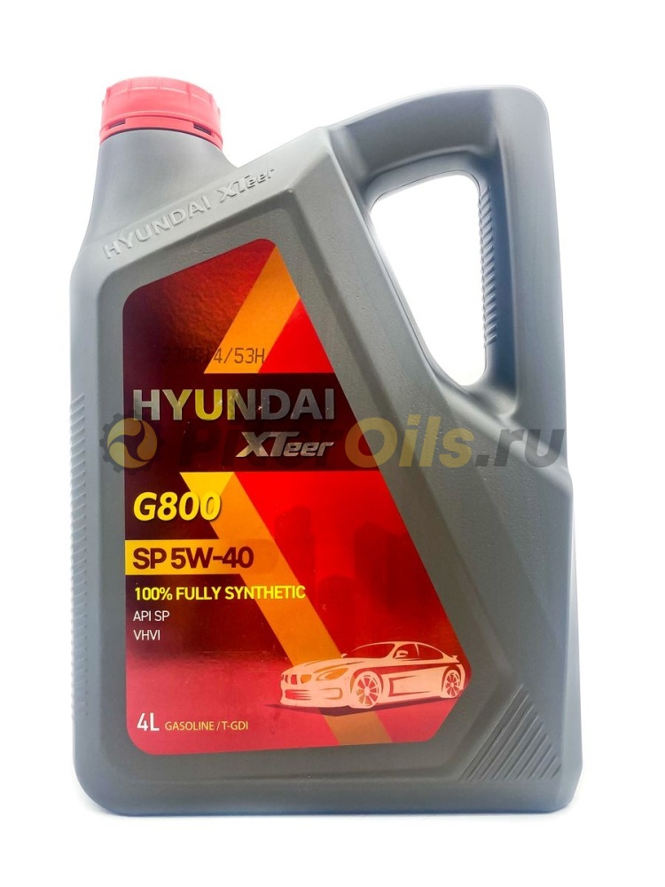 HYUNDAI XTeer Gasoline G800 SAE 5W-40 API SP/ILSAC GF-6 (4л) 1041126