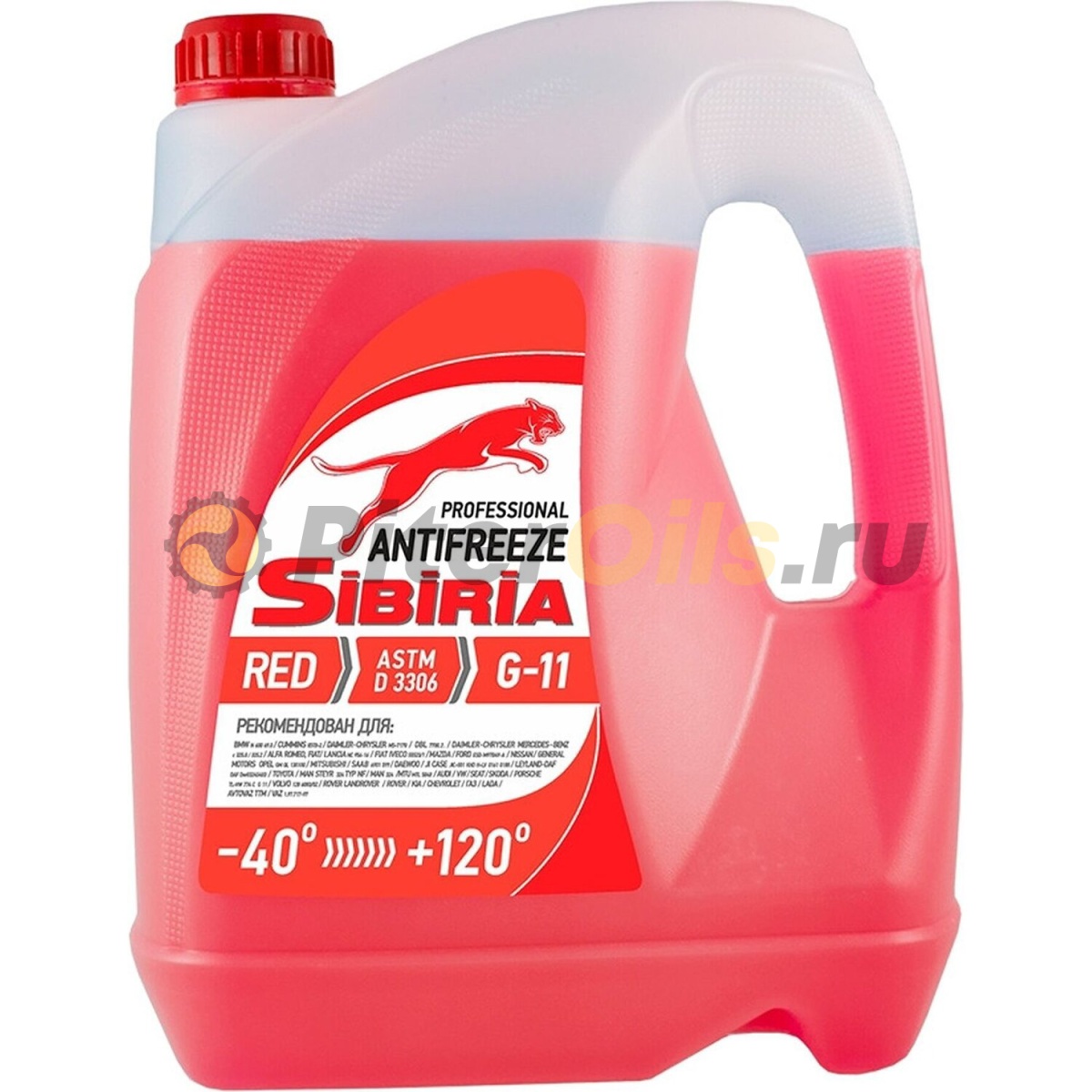 Sibiria Antifreeze -40 g-11 красный 10 кг