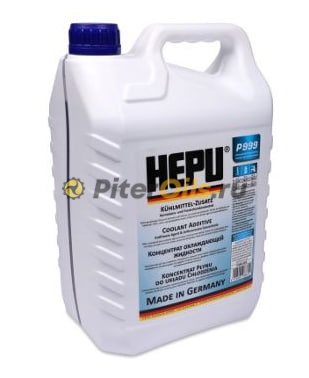 HEPU Антифриз Coolant G11 концентрат синий 5 л P999005