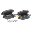 NISSAN Колодки тормозные дисковые передние D1060BH40A для Nissan Note, Micra, Almera (4 шт.)