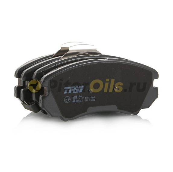 Дисковые тормозные колодки передние TRW GDB3352 для Hyundai, Kia (4 шт.)