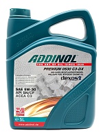 ADDINOL Premium 5W-30 C3-DX 5л 72213181