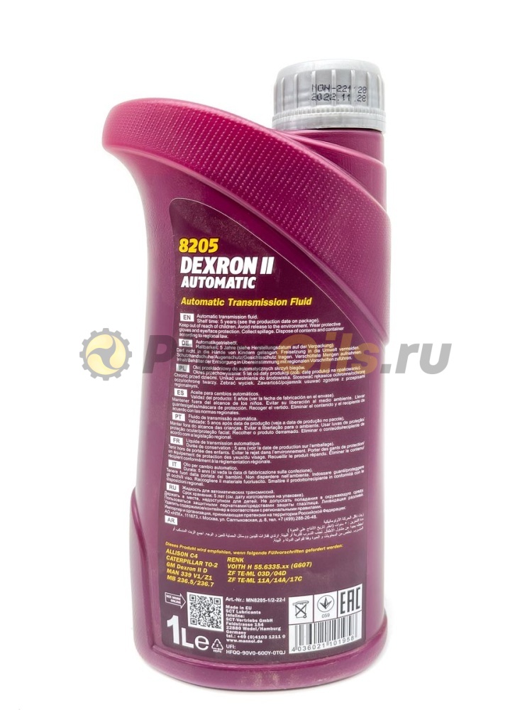 Mannol ATF Dexron II (1 л) 1330