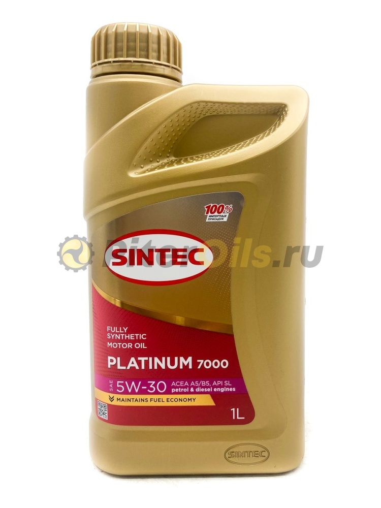 Sintec Platinum 7000 5W30 A5/B5 (1л) 801988