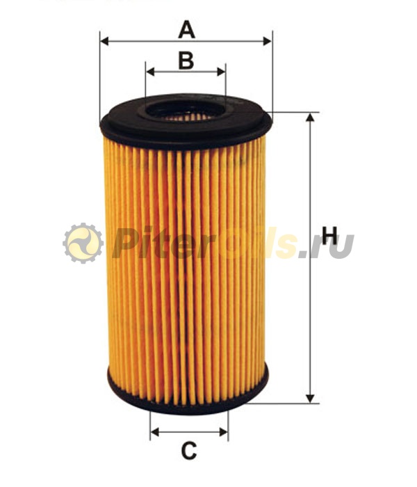 Фильтр масляный FILTRON OE666 (HU611x)