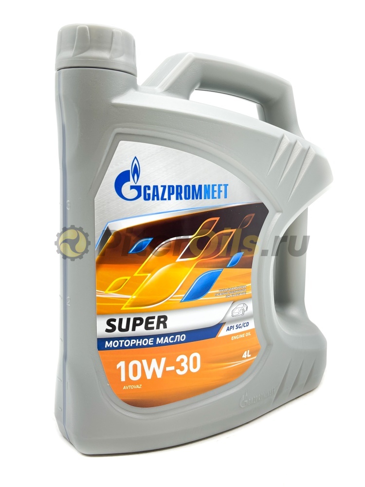 Газпромнефть Super 10W30 SG/CD 4л 253142139