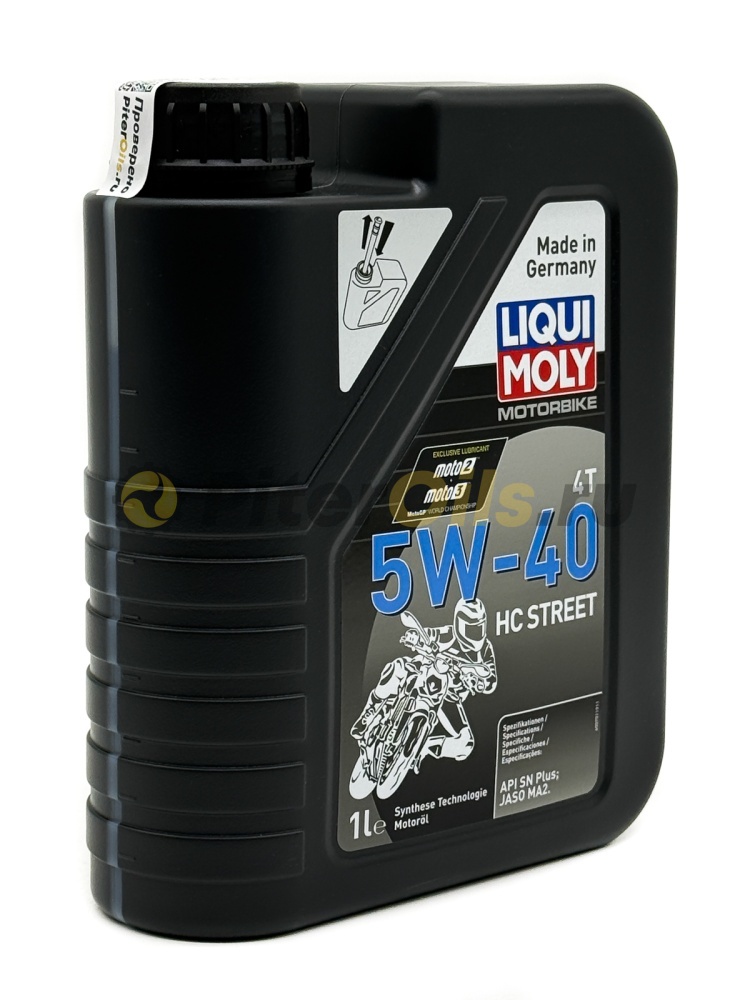 LIQUI MOLY Motorbike 4T HС Street 5W-40 (1л) 20750