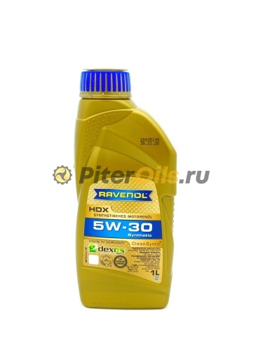 Ravenol 5w30 HDX (1л) 4014835858541
