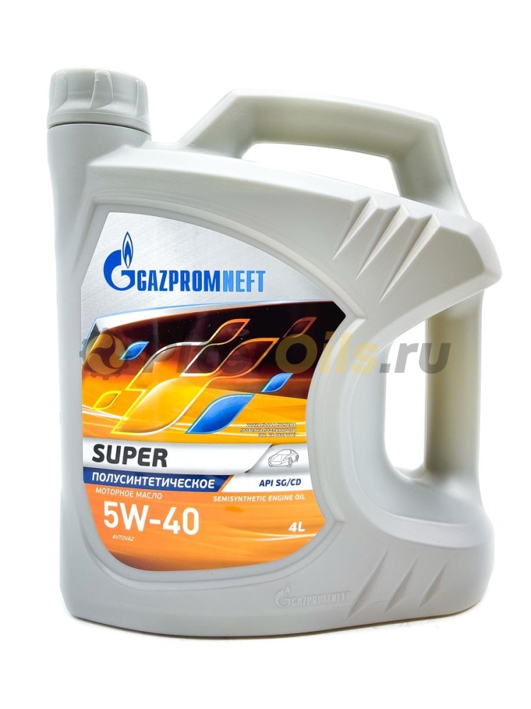 Газпромнефть Super 5W40 SG/CD 4л 253142137