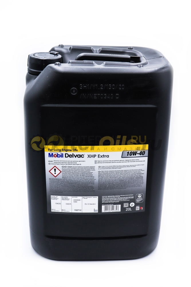 Mobil Delvac XHP Extra 10W-40 (20 л) 121737